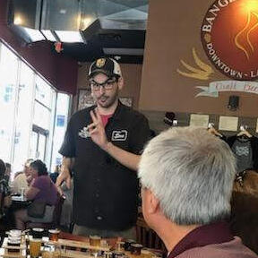 Steve with Oxford Beer Glossary